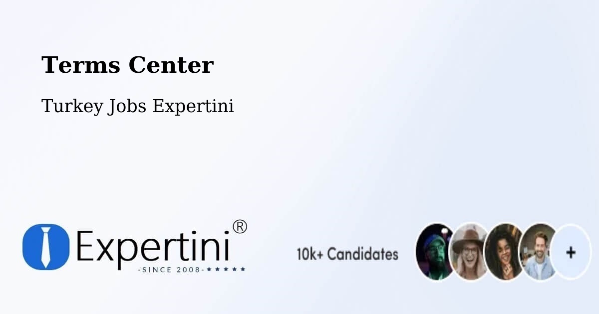 Terms of Service – Özalp - Turkey Jobs Expertini